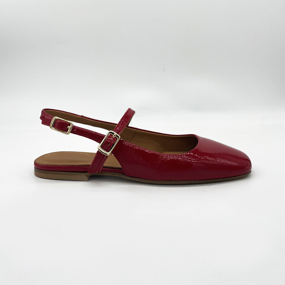 BALLERINA "CARLY" NAPLAK ROSSO
