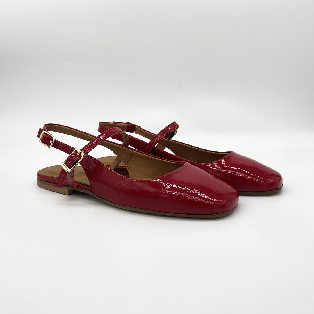 BALLERINA "CARLY" NAPLAK ROSSO